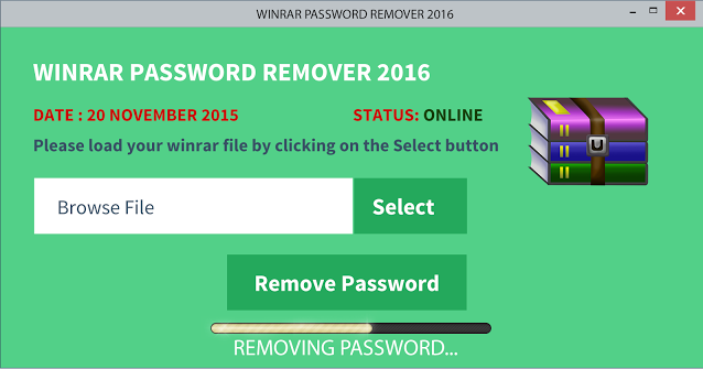 Winrar Password Remover Software