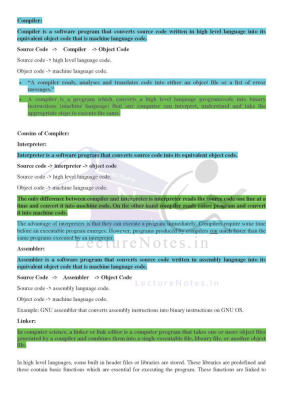 Compiler design notes pdf jntuh