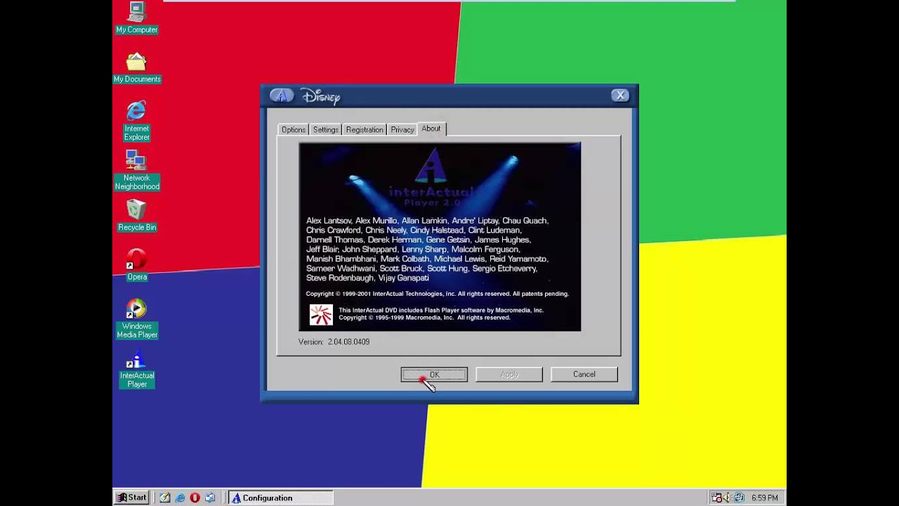 Interactual Player Windows
